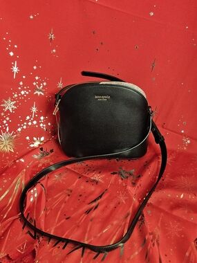 NWT Kate Spade Black Leather Crossbody Bag Small